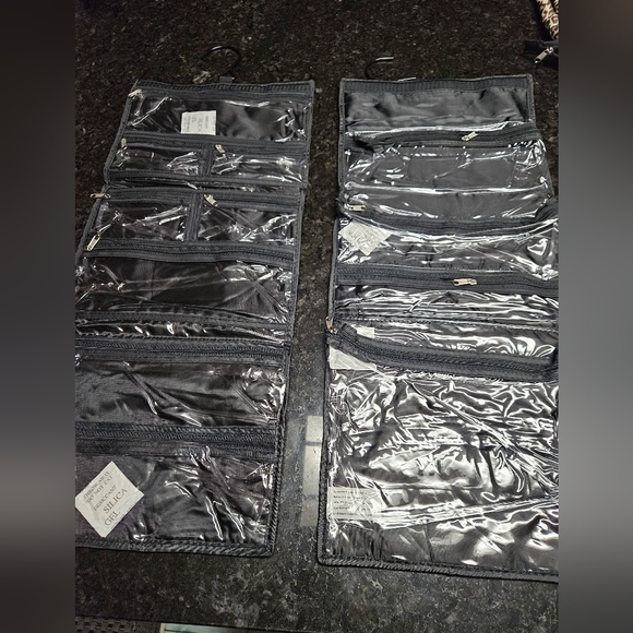 For Your Eyes Only Multi-Pocket Travel Cosmetic Makeup Travel Bags (2) - Picture 3 of 5